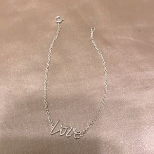 Tiffany & Co. Paloma graffiti love bracelet
